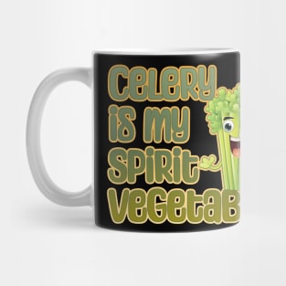 Celery is My Spirit Vegetable Mug